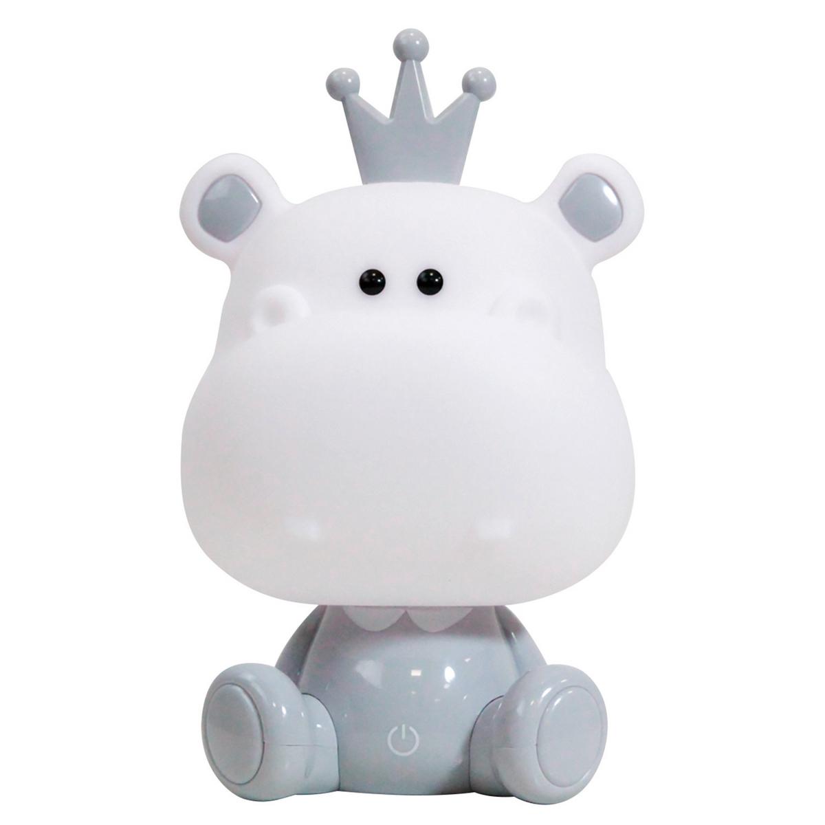 Kindertischleuchte 073/Lg - Grau, Basics, Kunststoff (14/14/25cm)