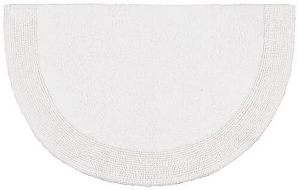 KOUPELNOVÁ PŘEDLOŽKA Karen, 50/80cm, světlešedá - bílá, Konvenční, textil (50/80cm) - Premium Living