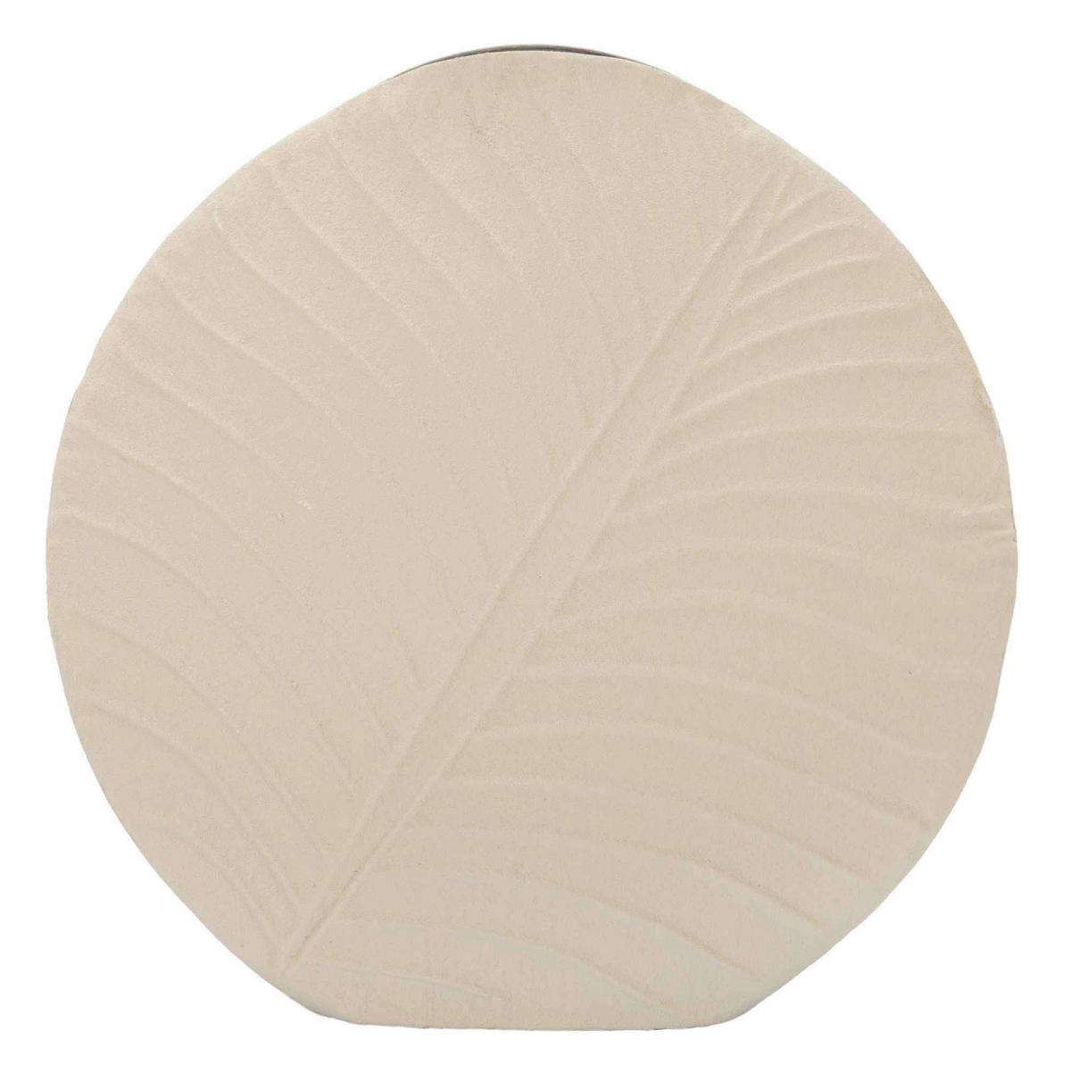 Vase Round Dune Creme B: 41,5 Cm - Creme, Basics, Metall (41,5/14/41,5cm)