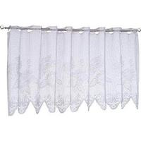 Vitrázsfüggöny Lace - fehér, Konventionell, textil (150/50cm) - Ondega