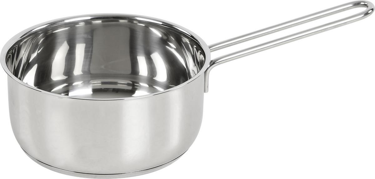 Kochtopfset Jörg 14 -teilig. Edelstahl, Mit Deckel - Klar/Edelstahlfarben, KONVENTIONELL, Glas/Metall - James Wood