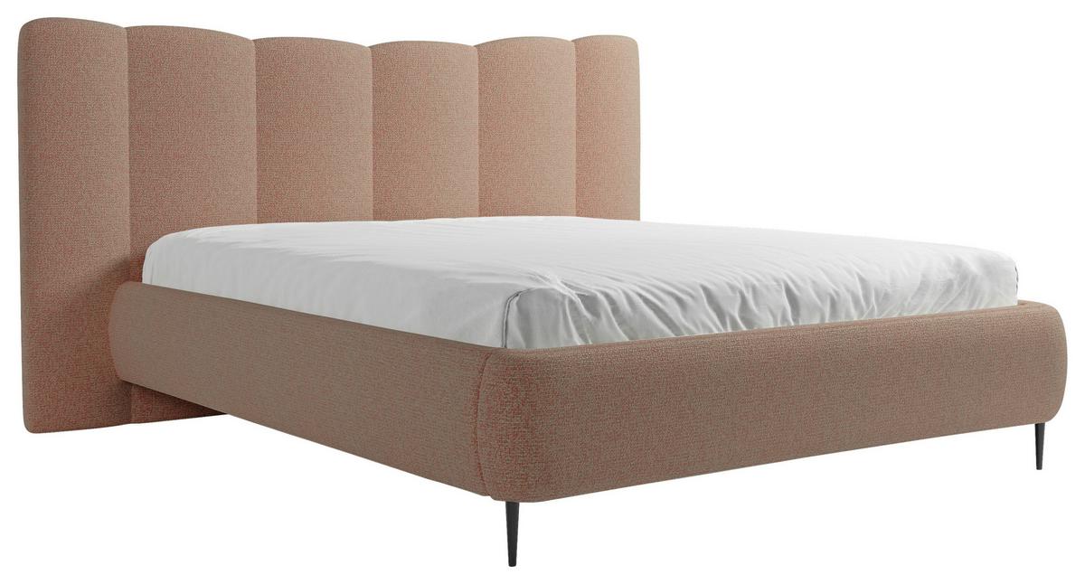 Polsterbett Nook 180x200 Cm Rosa - Rosa, MODERN, Holz/Holzwerkstoff (180/200cm) - MID.YOU