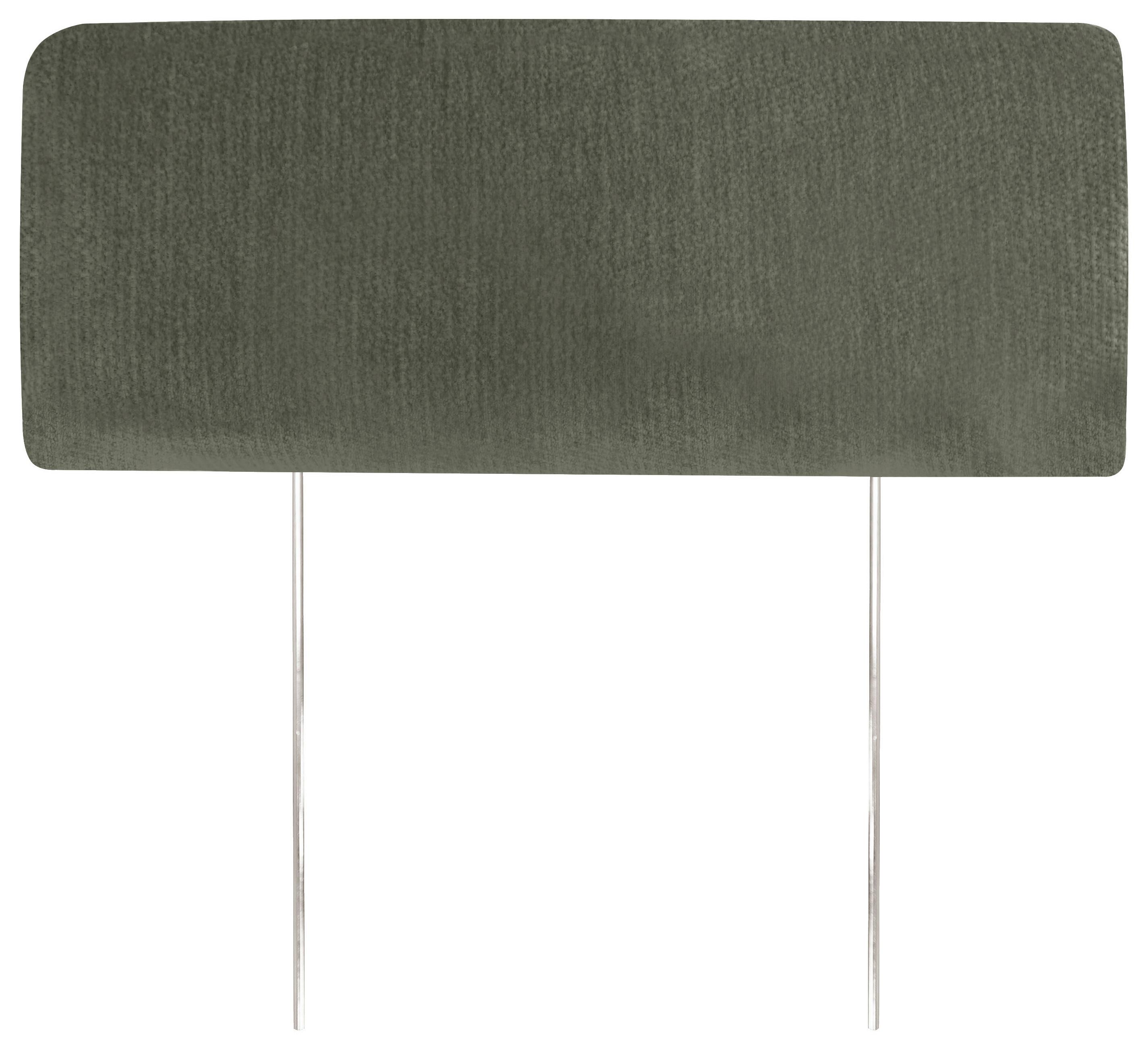 Opierka hlavy ALTON, tmavozelená ženilka - tmavozelená, Konventionell, kov/textil (50/19cm)