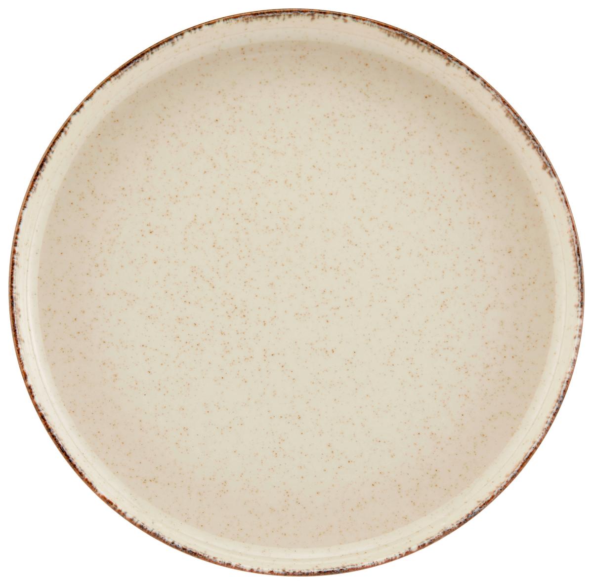 Dessertteller Porzellan Rund, Beige Sonora ca. 19 cm - Beige, MODERN, Keramik (19cm) - James Wood