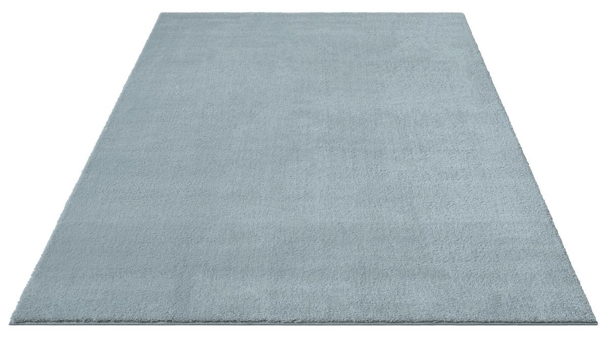Fellteppich Loft - Blau, KONVENTIONELL, Textil (80/150cm)