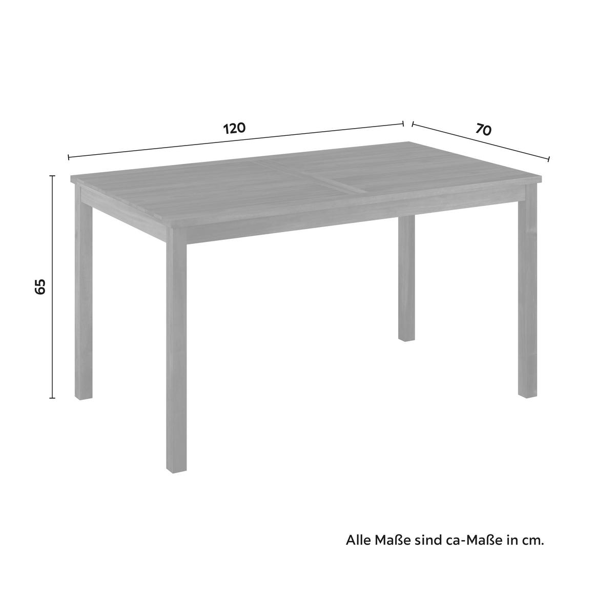 TERASOVÁ SEDACÍ SOUPRAVA NICO - barvy akácie/béžová, Natur, dřevo (226/65/173cm) - Mömax