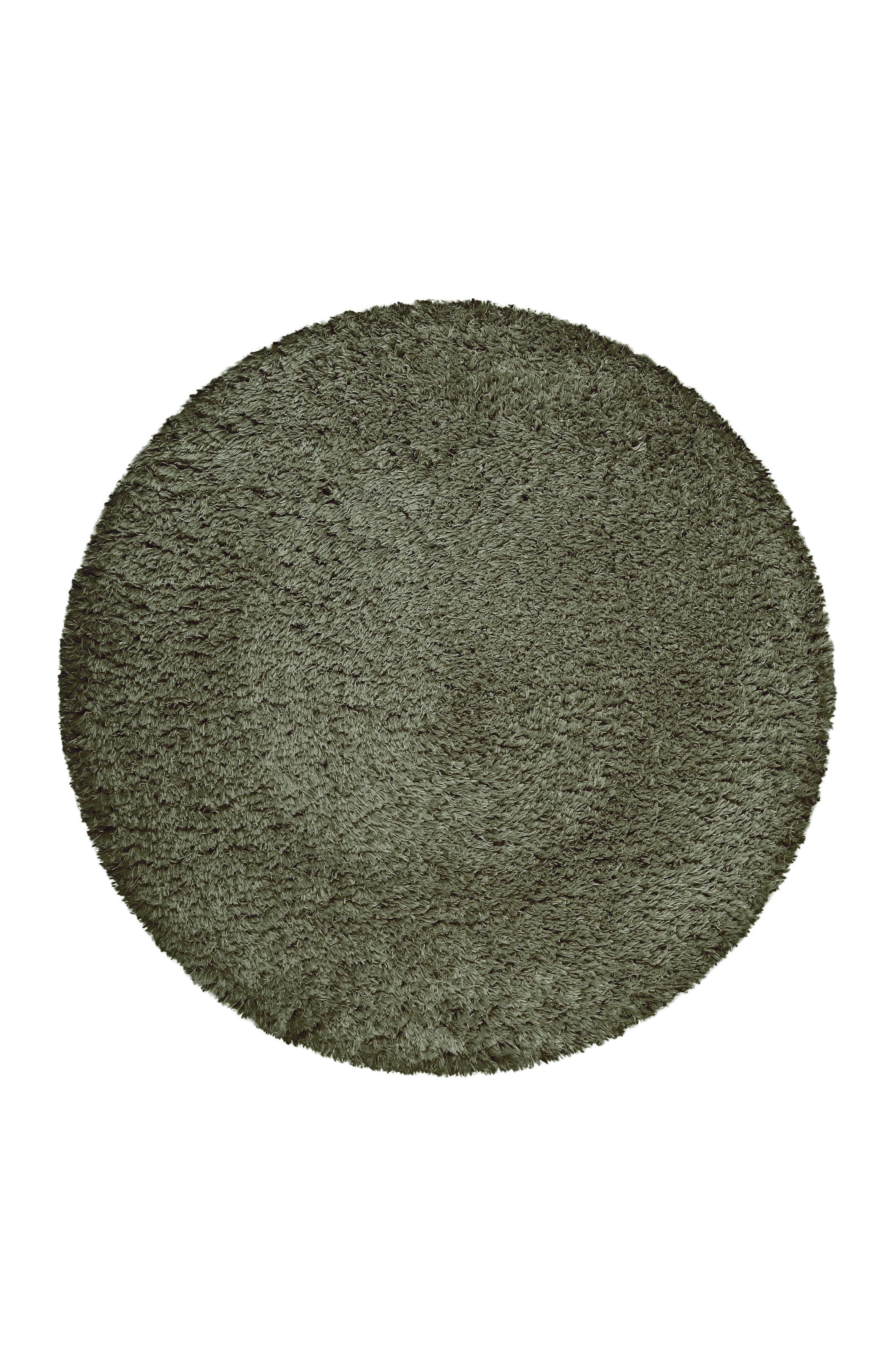Hochflorteppich Yogi - Olivgrün, KONVENTIONELL, Textil (80cm) - Esprit