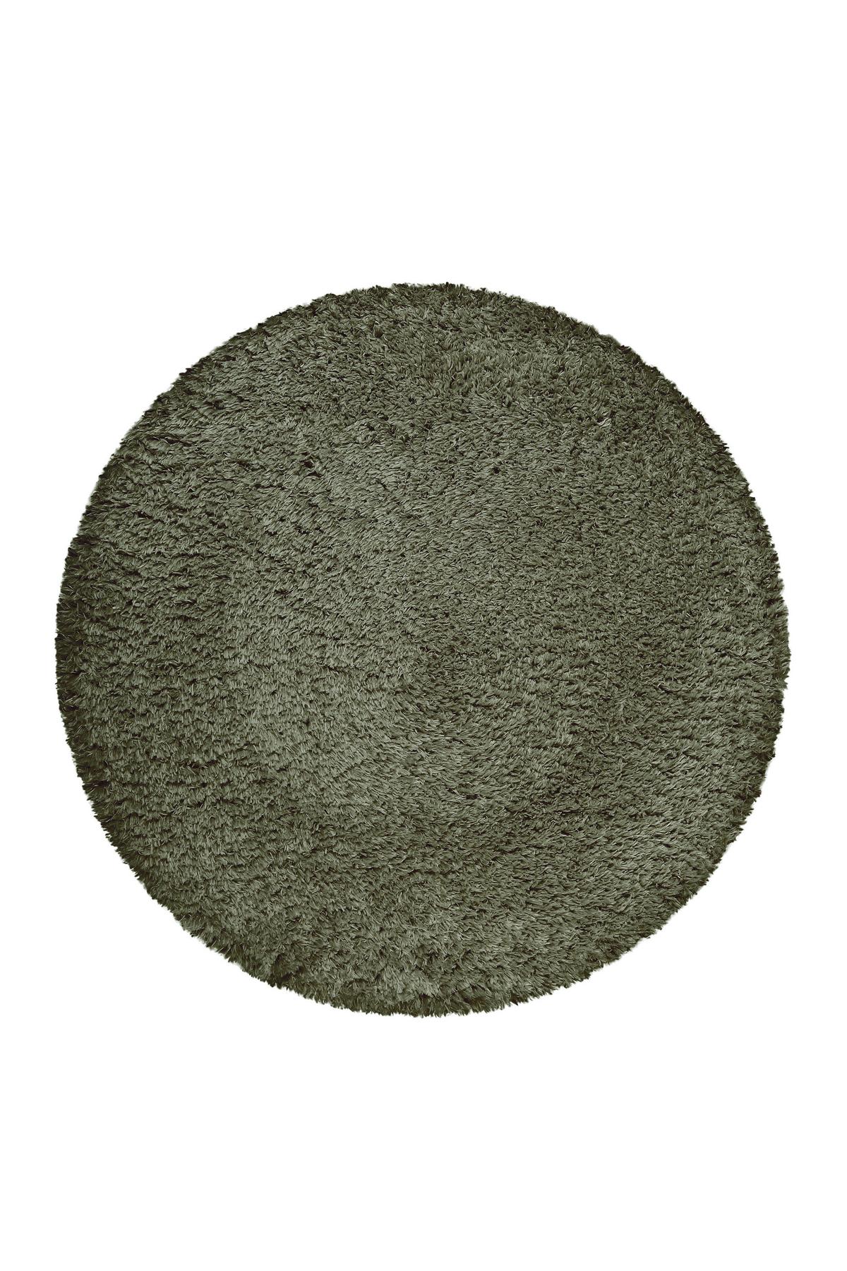 Hochflorteppich Yogi - Olivgrün, KONVENTIONELL, Textil (80cm) - Esprit