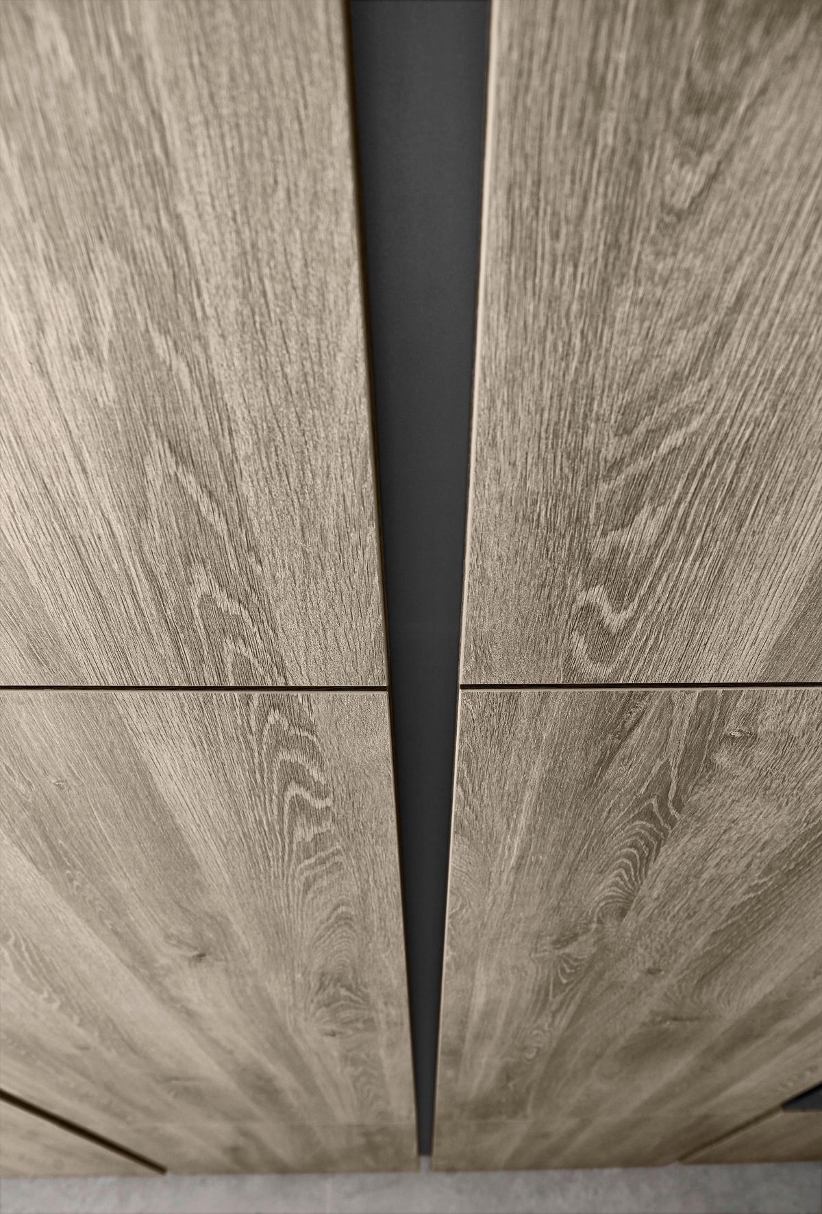 Einbauküche Riga/Eastbourne Frei Planbar Klassisch - Erlefarben/Grau, MODERN, Holzwerkstoff - Vertico