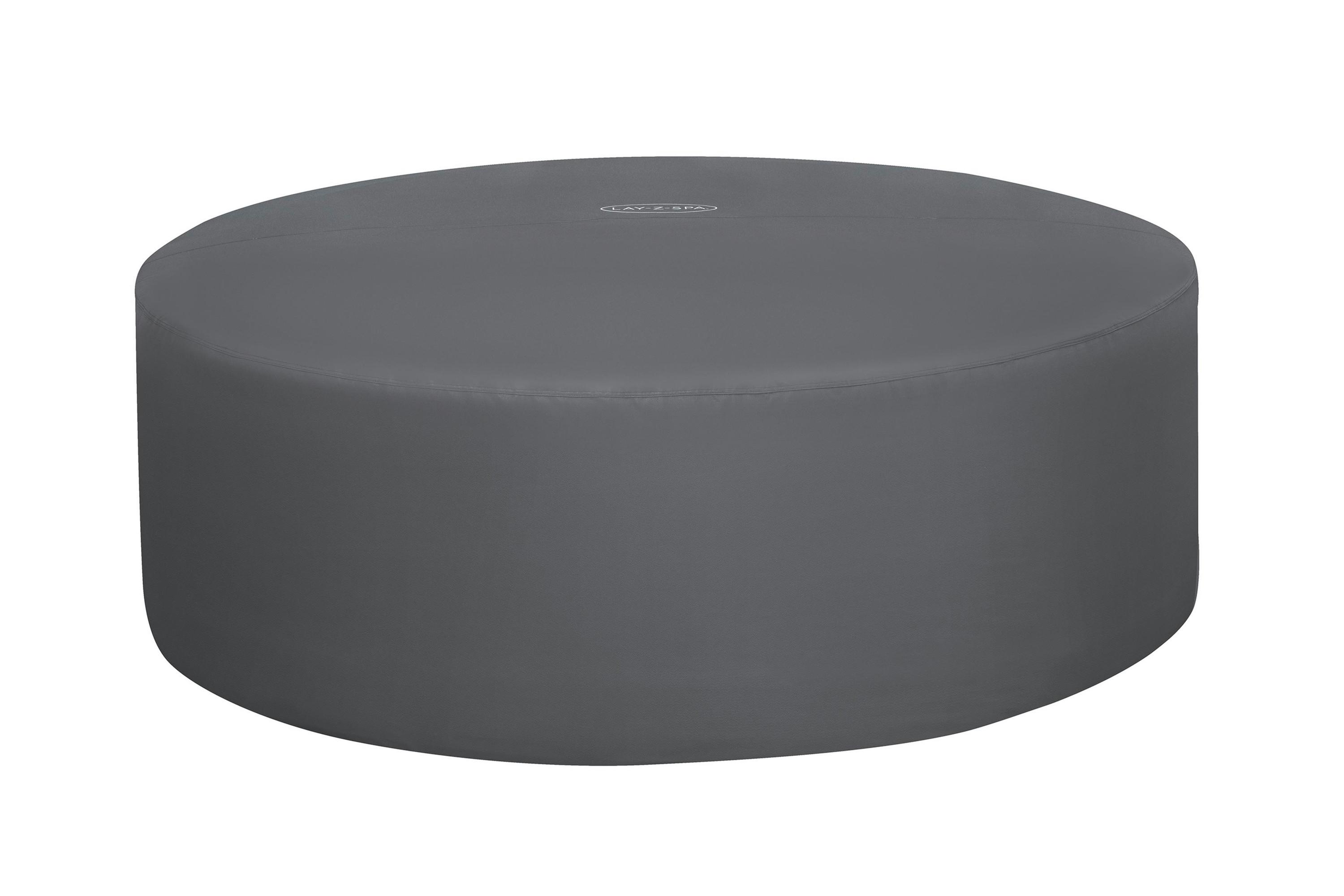Whirlpoolabdeckung Sebastian - Dunkelgrau, KONVENTIONELL, Kunststoff (216/80cm) - Bestway