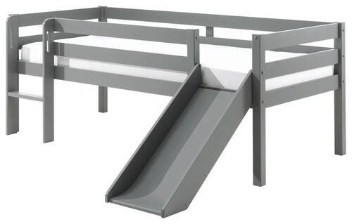 Spielbett Grau lackiert 90x200 cm - Grau, MODERN, Holz/Holzwerkstoff (90/200cm) - MID.YOU