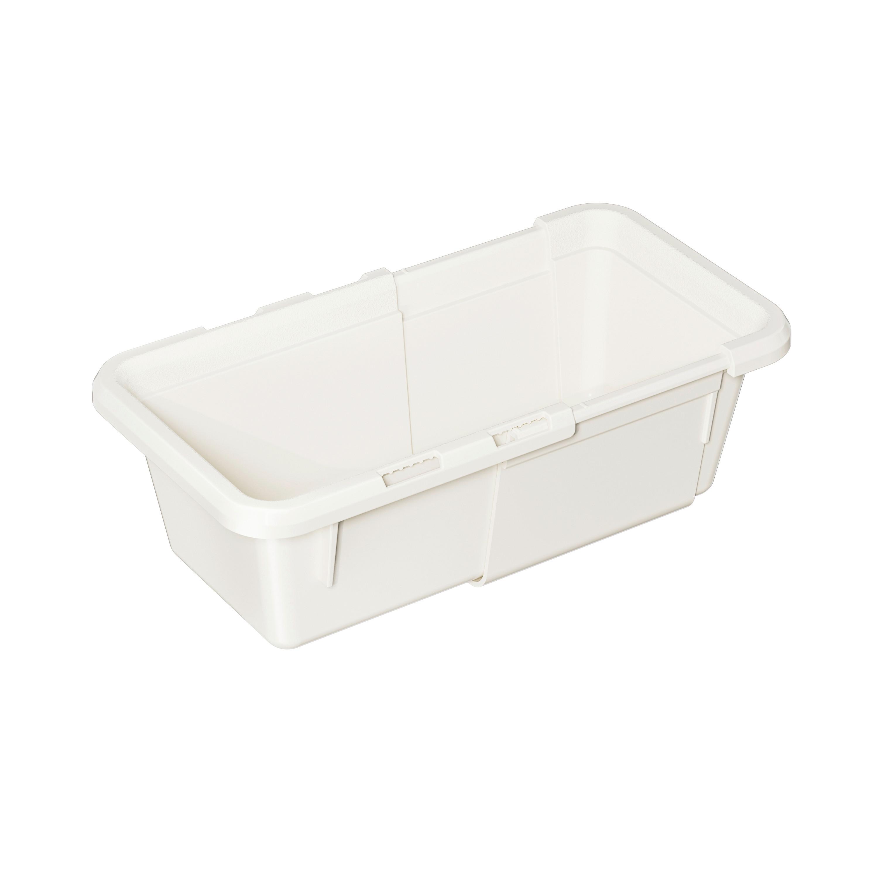 Rozdělovač do zásuvky VARIO - S - bílá, Konvenční, plast (12,5-17,5/9,5/6cm) - Mömax