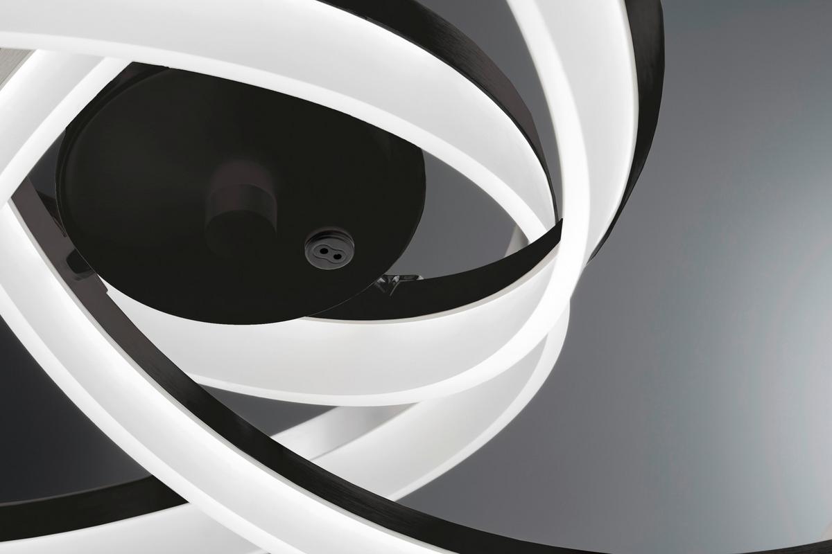 Led-pendelleuchte 60552 - Sandfarben/Schwarz, Design, Metall (53/150cm) - Fischer & Honsel