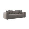 Bigsofa Cowboy - Grau, MODERN, Textil (280/72/109cm)