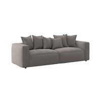 Bigsofa Cowboy - Grau, MODERN, Textil (280/72/109cm)