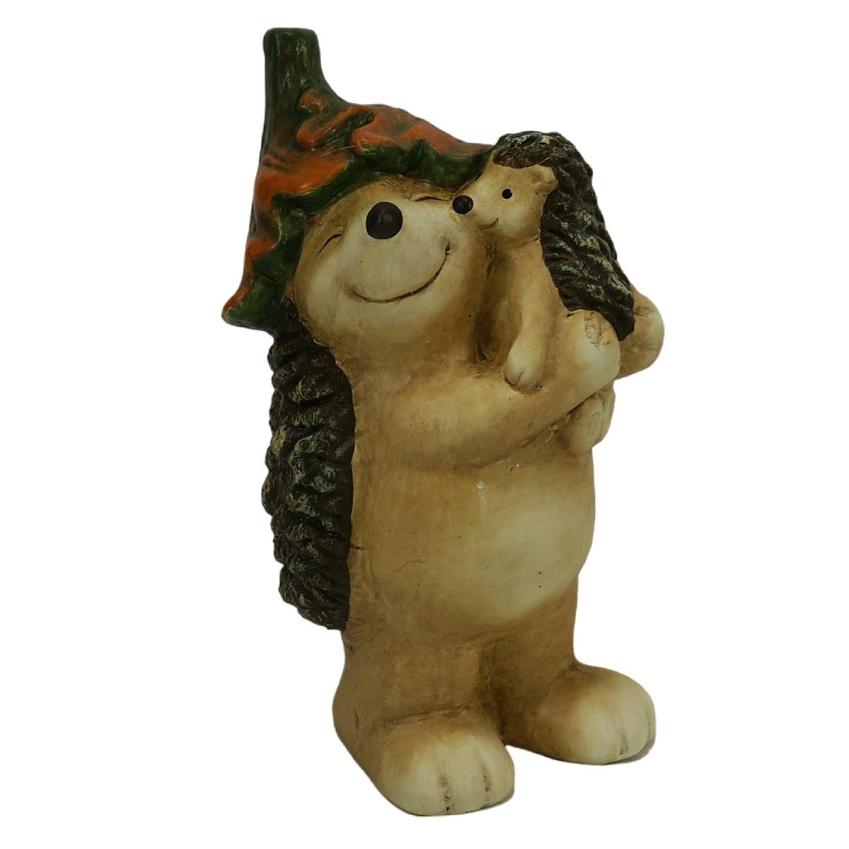 DEKOIGEL Rob - Braun/Orange, KONVENTIONELL, Keramik (9/7,5/15,5cm) - Luca Bessoni