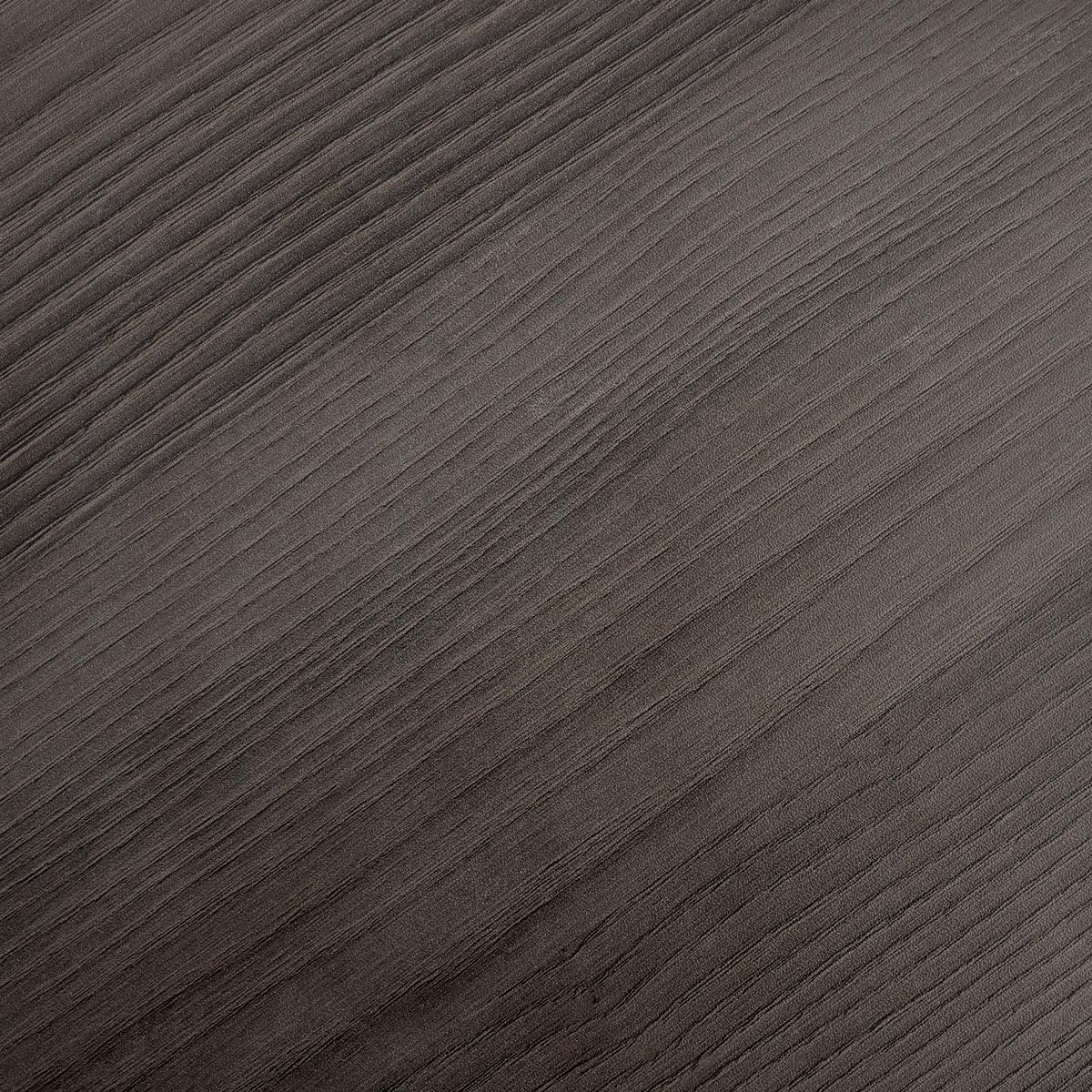 Písací stôl CAROLINA 120x60  cm - čierna/farba vlašského orecha, Modern, kov (120/60/75cm) - Bessagi Home