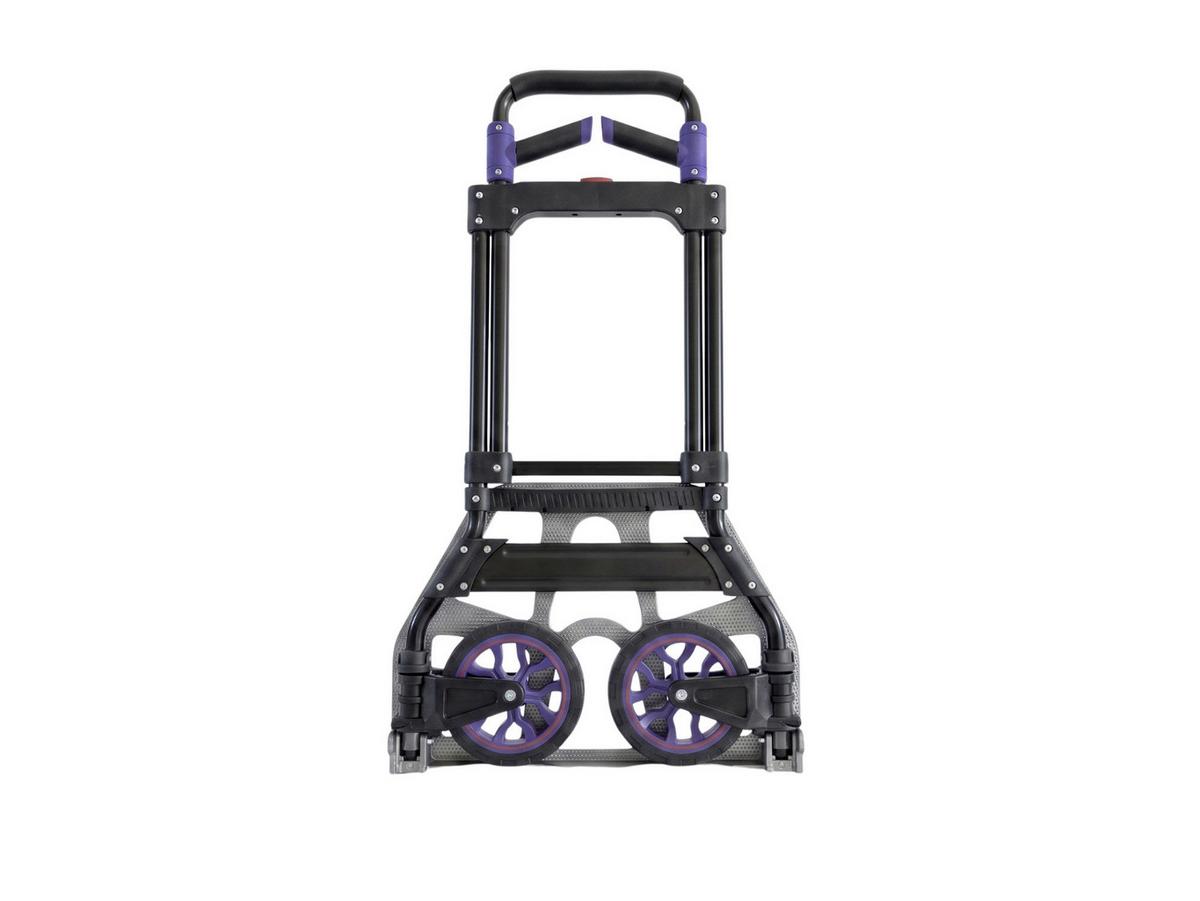 Transportkarre Traglast ca. 120 kg - Schwarz, Basics, Kunststoff/Metall (52/485/114cm)
