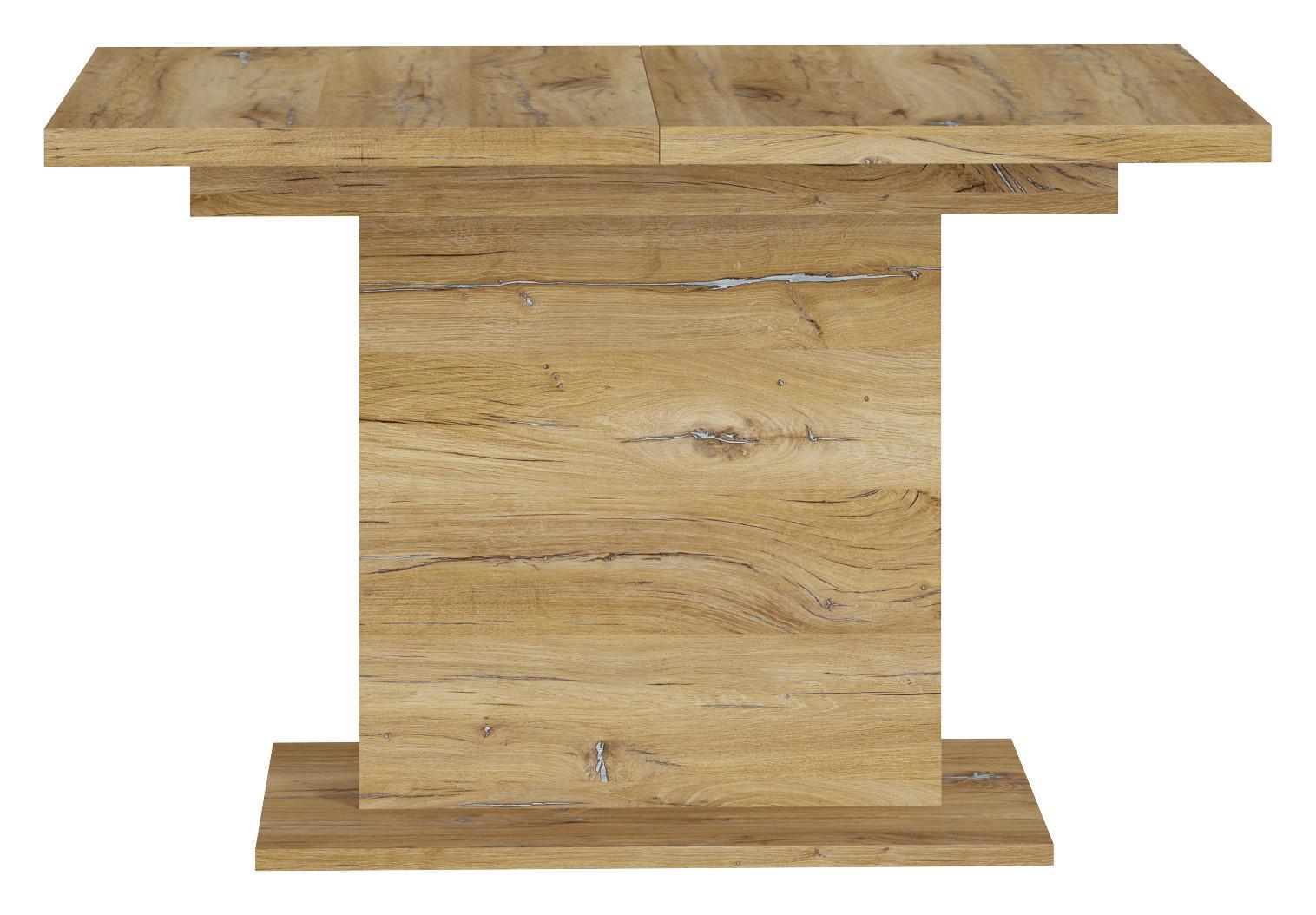 Kihúzható Étkezőasztal Auris - Modern, faalapú anyag (120-160/75,9/80cm)