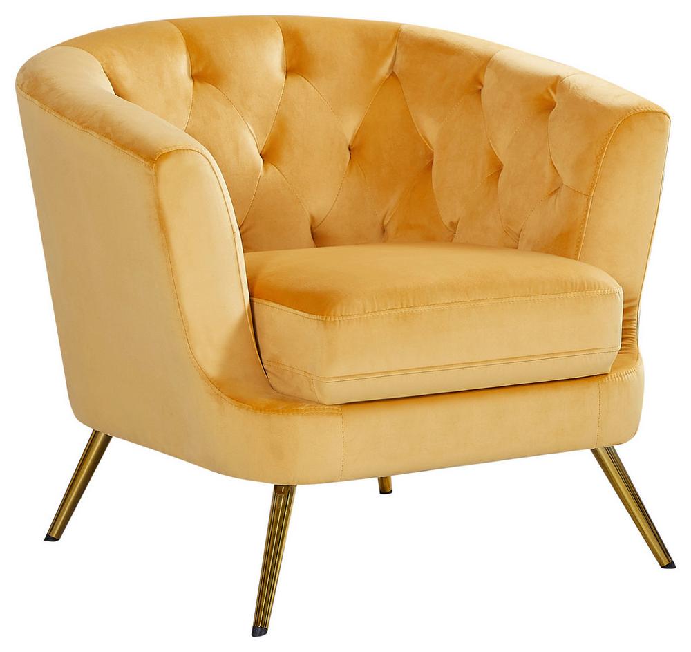Gepolsterter Sessel Chesterfield-Stil