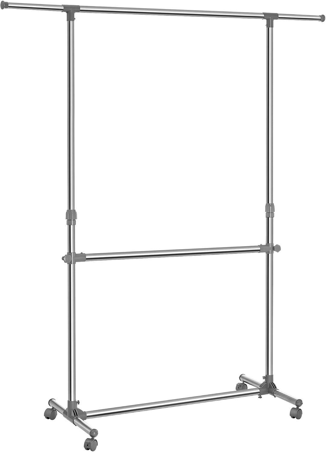 Kleiderständer Eschefarben B: 93 Cm - Eschefarben, Basics, Kunststoff/Metall (93/113-198/49cm)