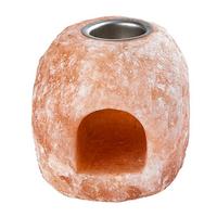 Sólámpa Saltor - narancs, Basics, kő/fém (11cm)