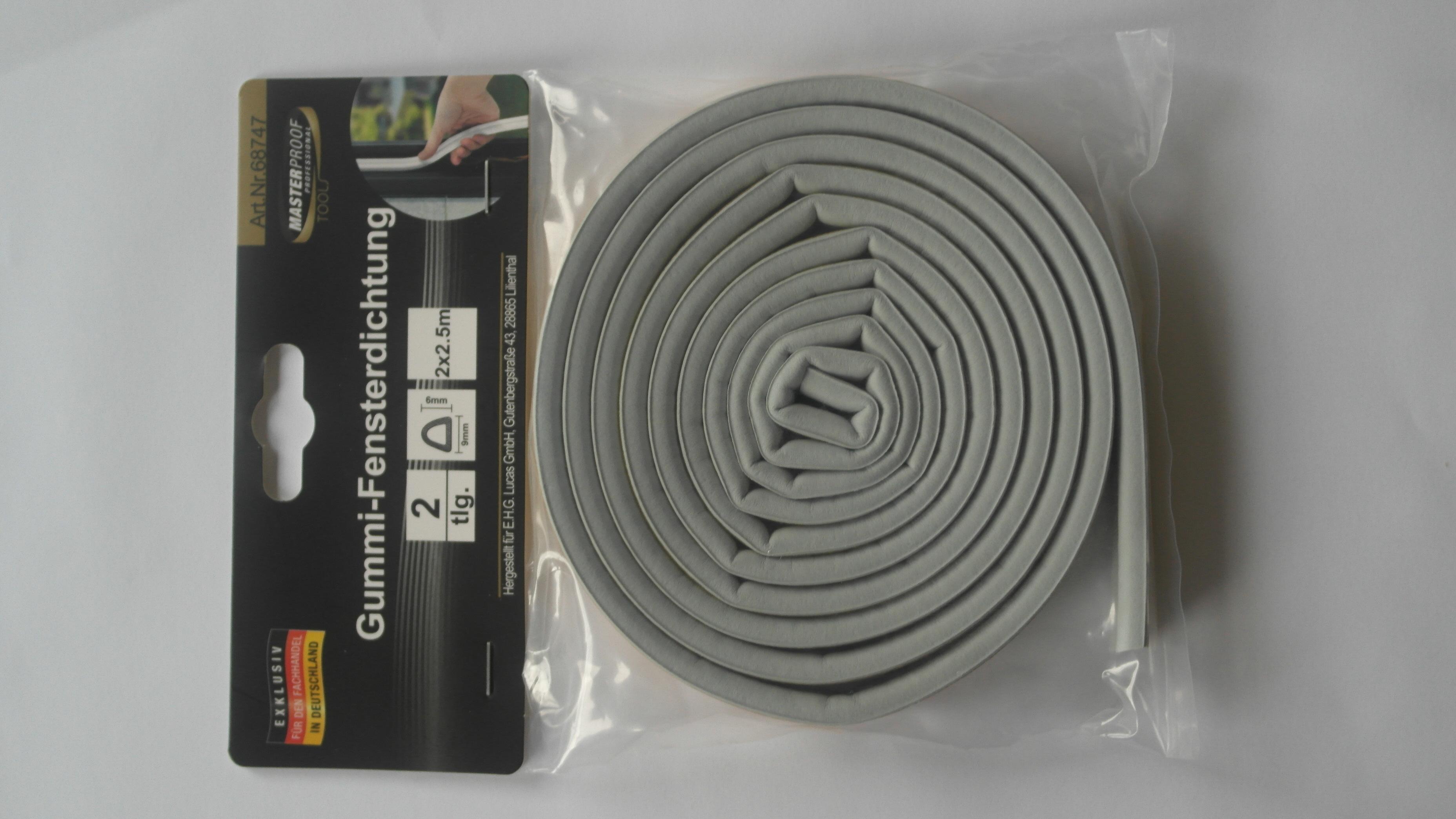 Für Fenster und Türen: Profildichtung