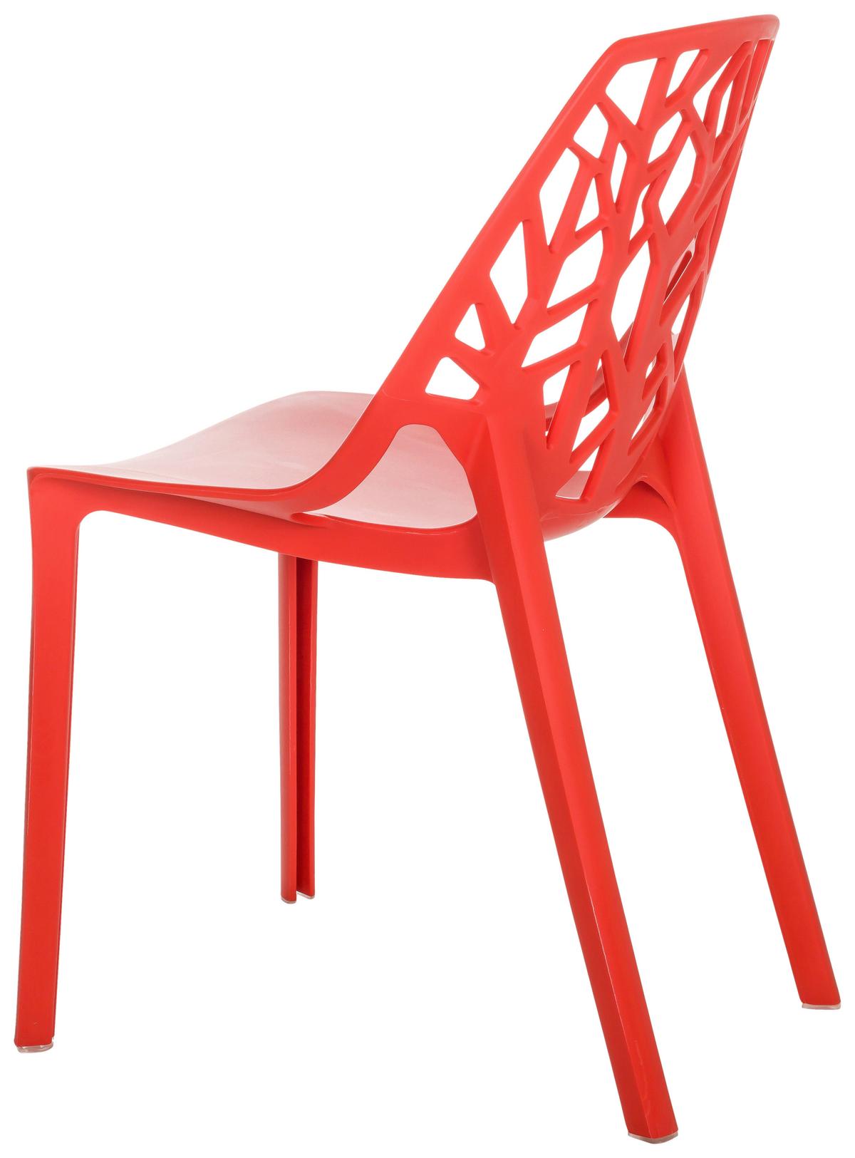 Stuhl Artifo Tri - Rot, Basics, Kunststoff (47/80/56cm) - MID.YOU