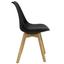 Stuhl-Set Woody 4-Er Set Schwarz - Schwarz/Naturfarben, MODERN, Holz/Kunststoff (48/83/48cm) - Livetastic Stuhl-Set Woody 4-Er Set Schwarz - Schwarz/Naturfarben, MODERN, Holz/Kunststoff (48/83/48cm) - Livetastic