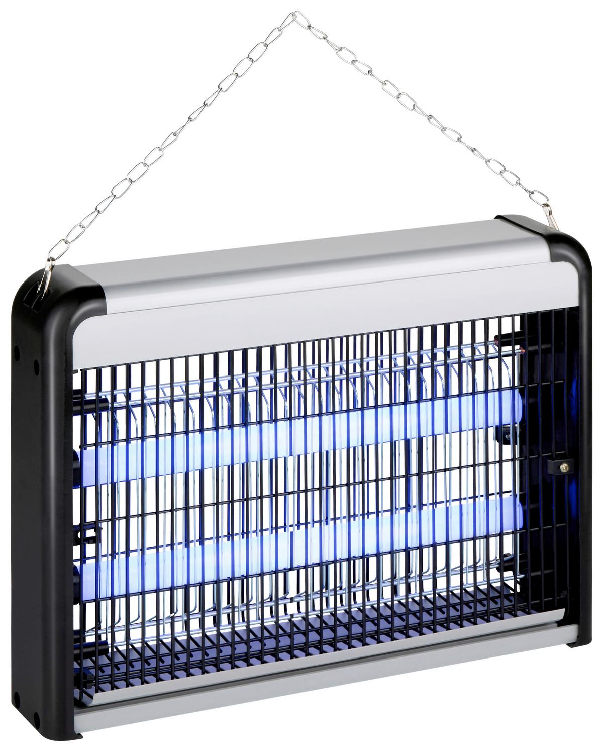 Gelsenstecker Insect Killer Led 2x2w 230v - Schwarz, Basics, Kunststoff (38/27/8cm)