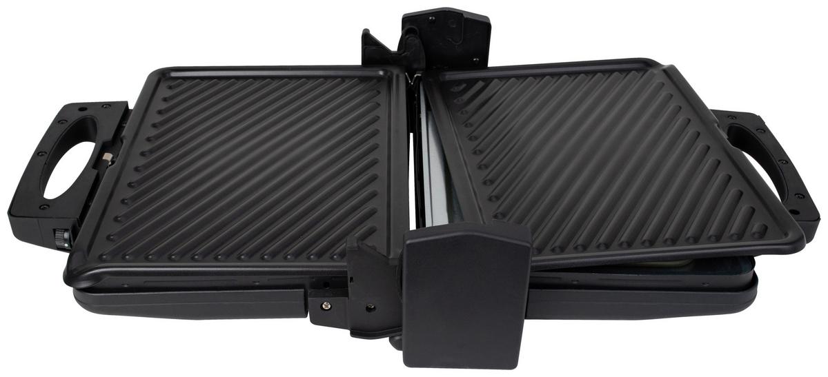 Kontaktgrill Kg 2410 - Anthrazit/Schwarz, Basics, Kunststoff/Metall (39.5/11.5/31.5cm) - Silva Homeline
