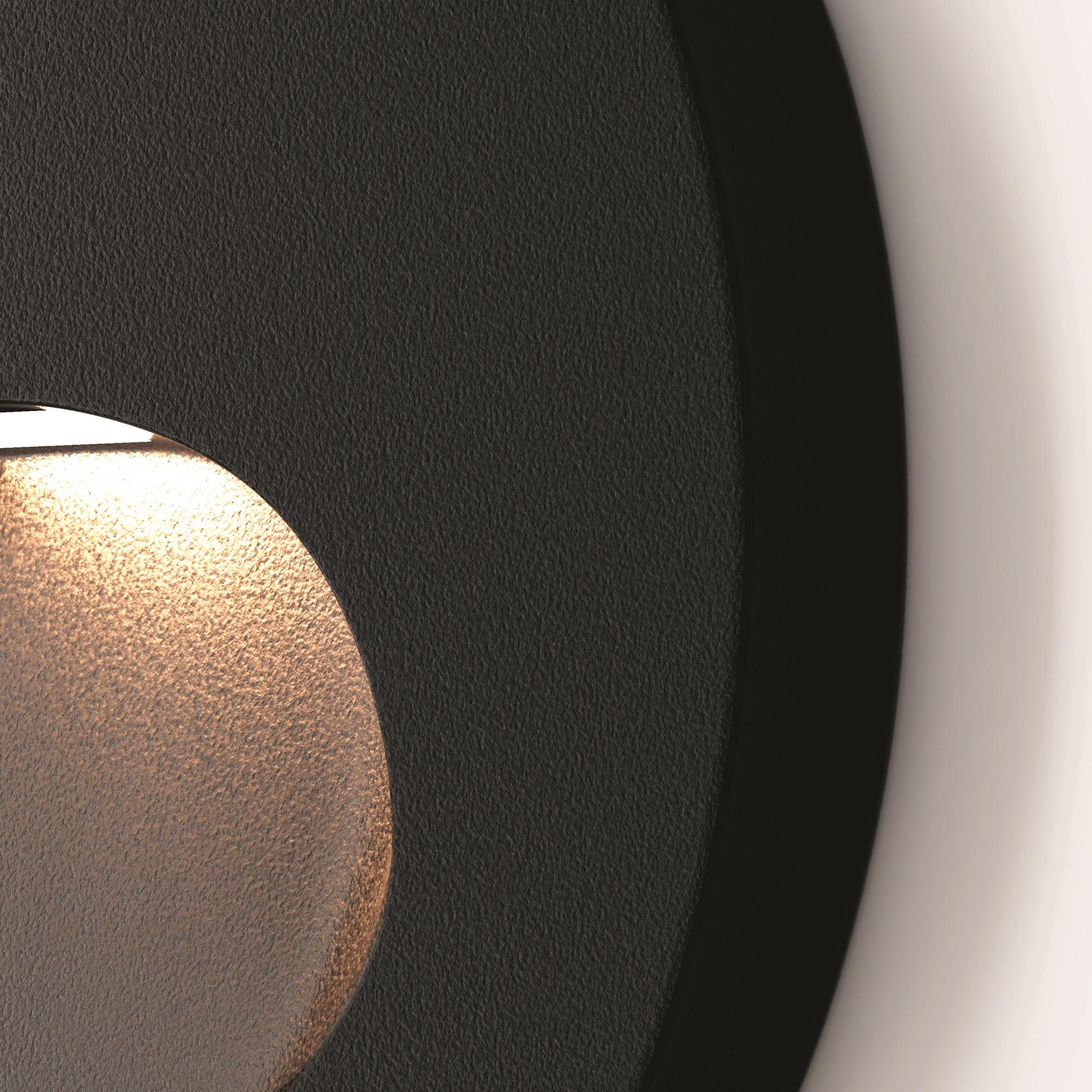 Außenwandleuchte Bil - Schwarz, Trend, Metall (7/6,5cm) - MAYTONI