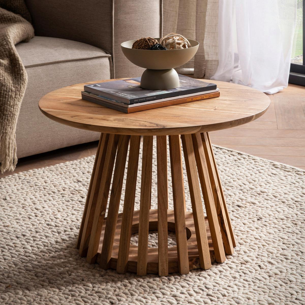 Couchtisch Akaziefarben L: 60 Cm - Akaziefarben, Design, Holz (60/40cm) - Livetastic