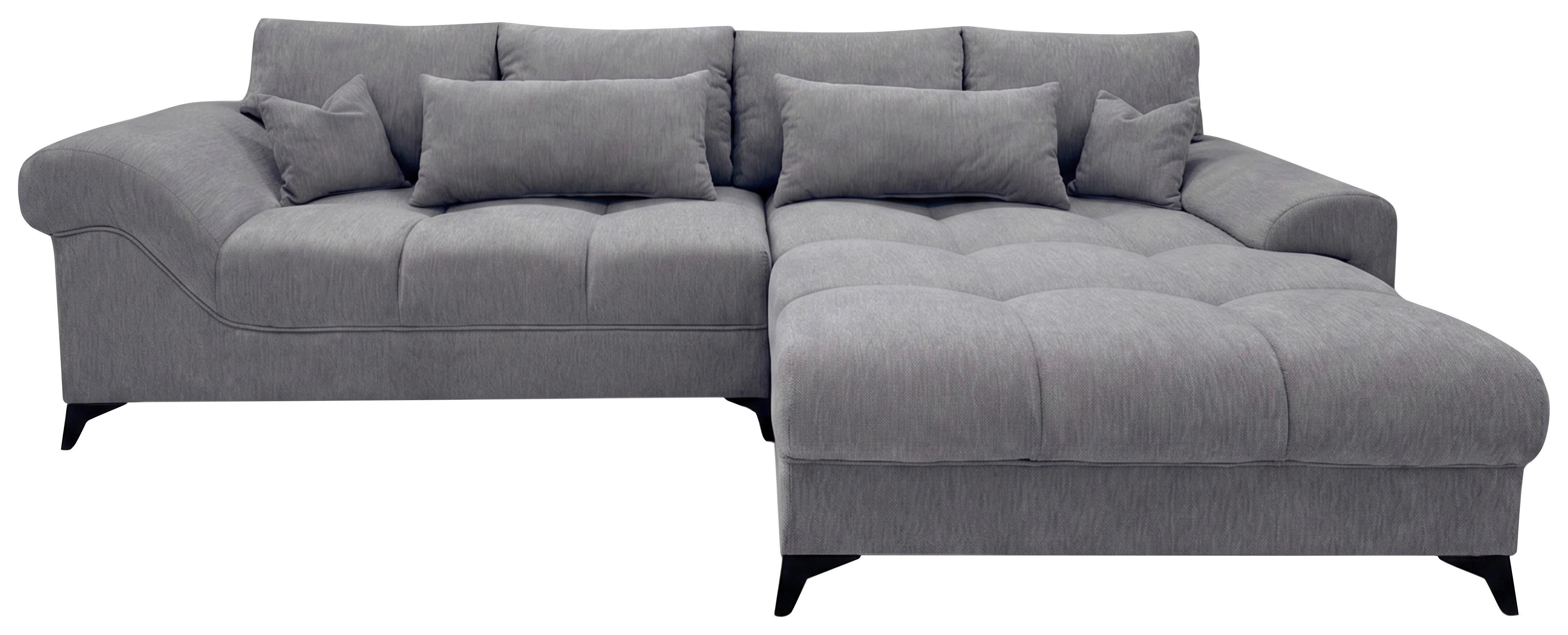 Rohová sedačka NOAH, obojstranná, sivohnedá - čierna/taupe, Modern, kompozitné drevo/textil (295/195cm) - Mömax