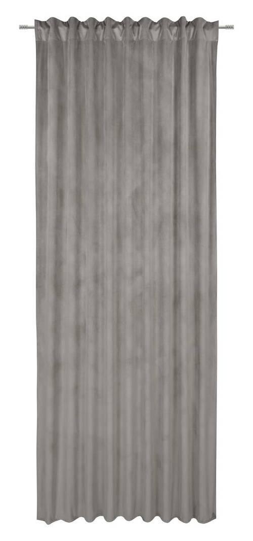 Hotový závěs Bianca, 140/245cm, kámen - světle šedá, Konvenční, textil (140/245cm) - Modern Living