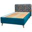 Čalúnená Posteľ Naneta Pv 2 Š. 120 - viacfarebná/tyrkysová, Trend, drevo/textil (133/109/215cm) Čalúnená Posteľ Naneta Pv 2 Š. 120 - viacfarebná/tyrkysová, Trend, drevo/textil (133/109/215cm)