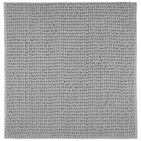 KOUPELNOVÁ PŘEDLOŽKA Nelly, 50/50cm, stříbrná - barvy stříbra, textil (50/50cm) - Modern Living