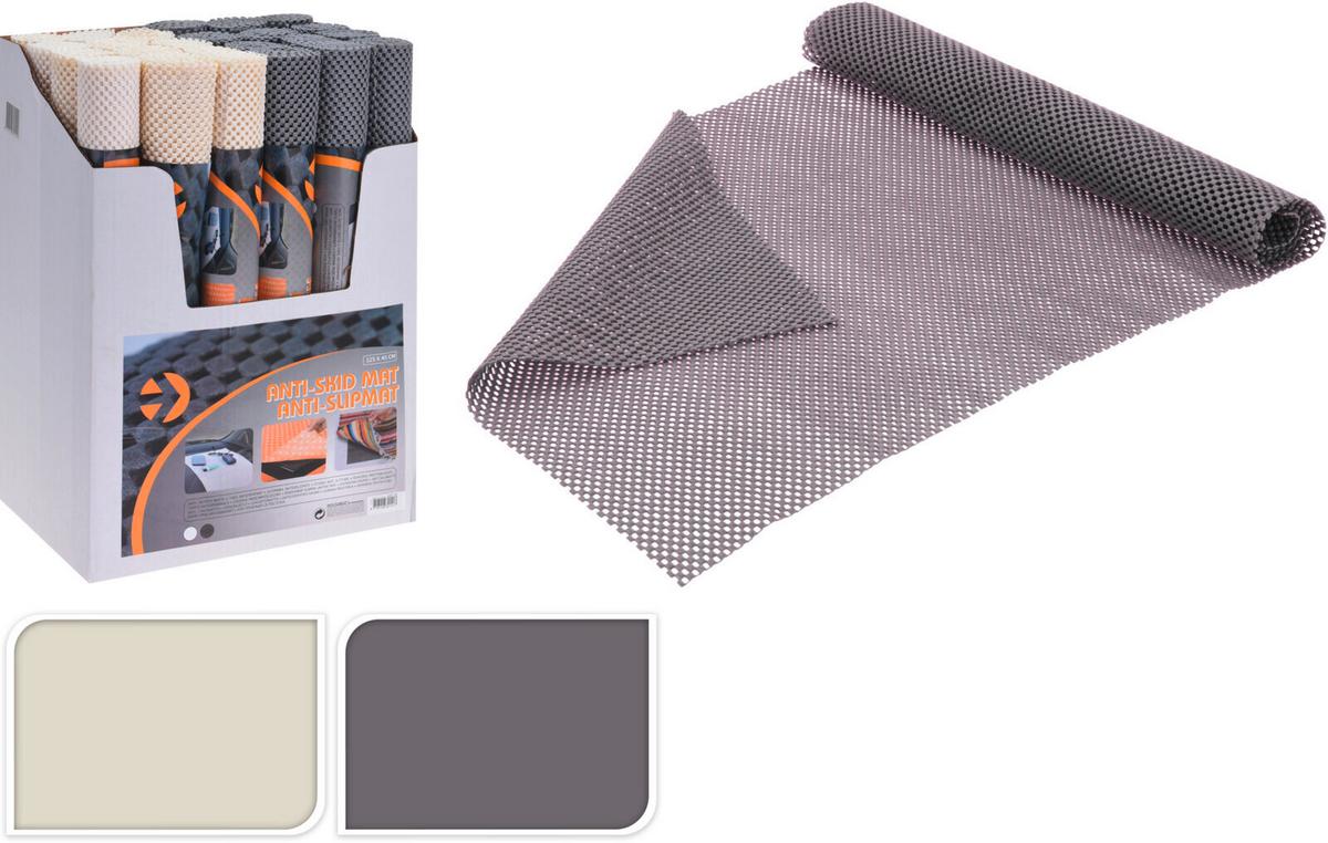 Podložka proti kĺzaniu MAT ANTISLIP - biela/strieborná, Konventionell (45/125cm)