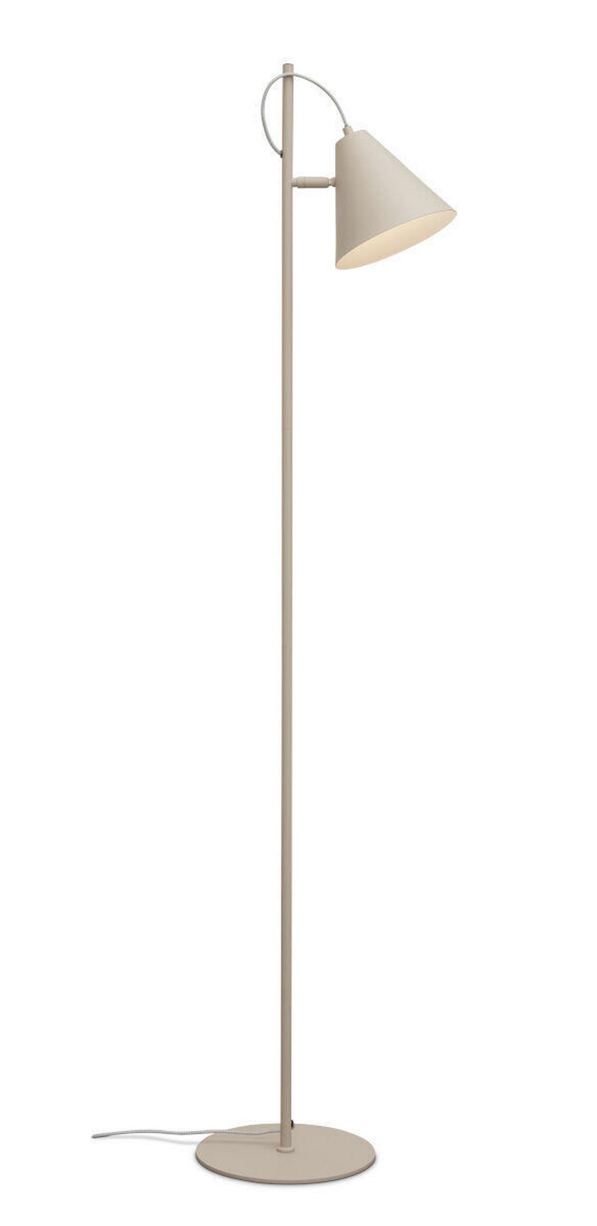 Stehleuchte Lisbon - Grau, Trend, Metall (25/35,5/151cm) - It's about Romi