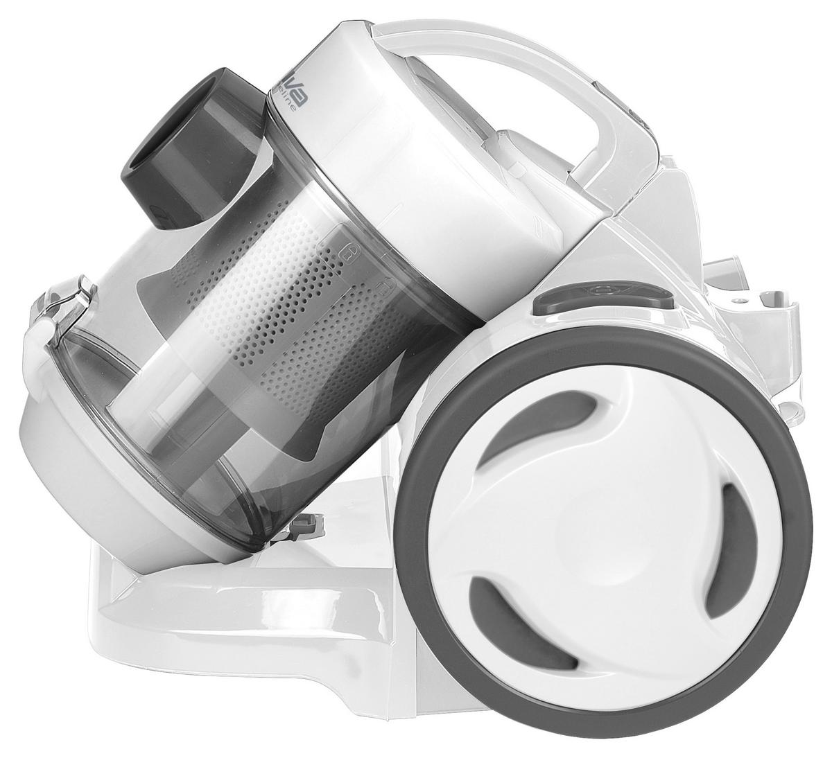 Staubsauger Ohne Beutel + Fugendüse 800 W - Weiß/Grau, Basics, Kunststoff/Metall (43,5/118/23cm) - Silva Homeline