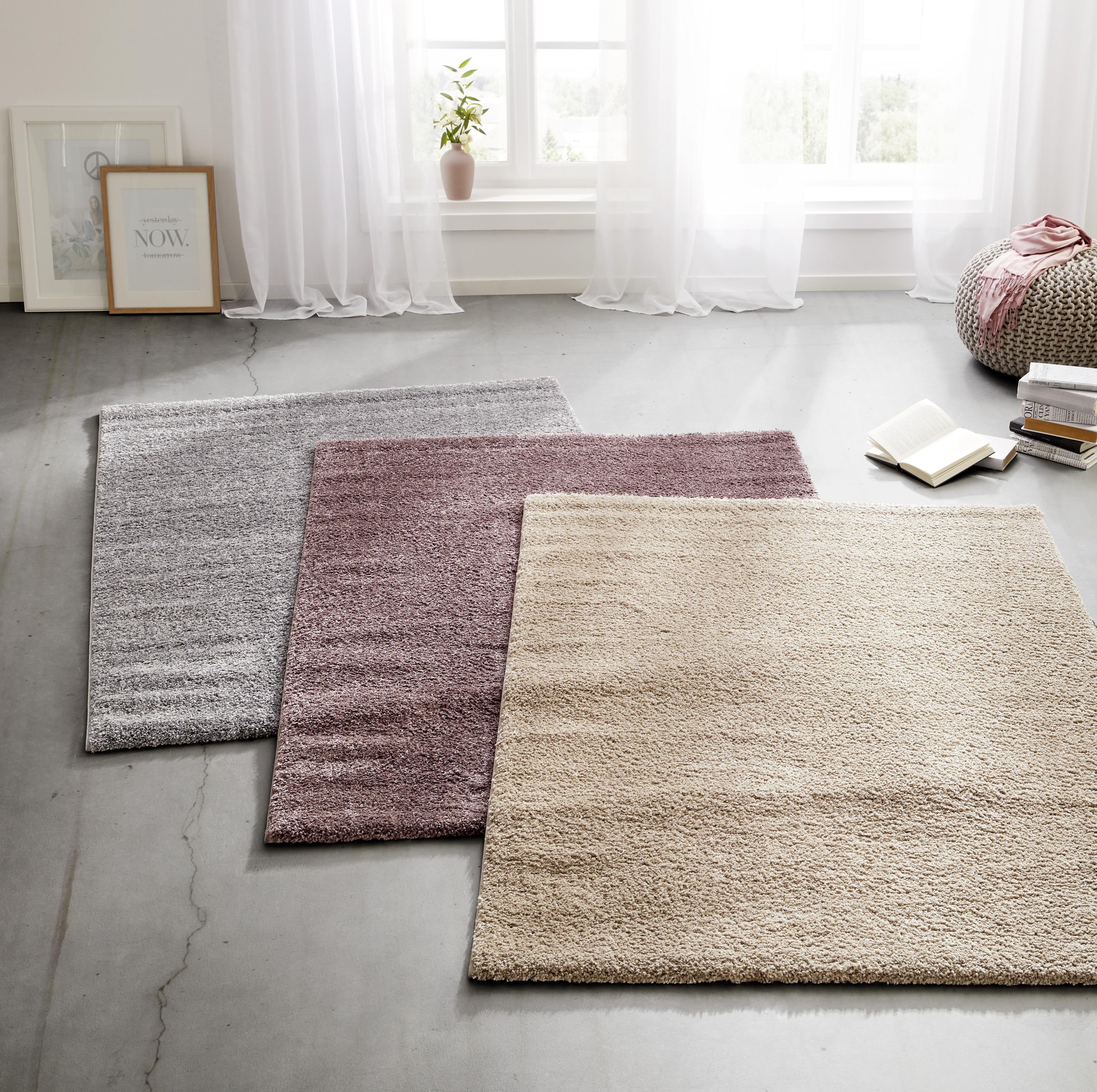 Tkaný Koberec Rubin 1, 80/150cm, Sv.sivá - svetlosivá, Moderný (80/150cm) - Modern Living