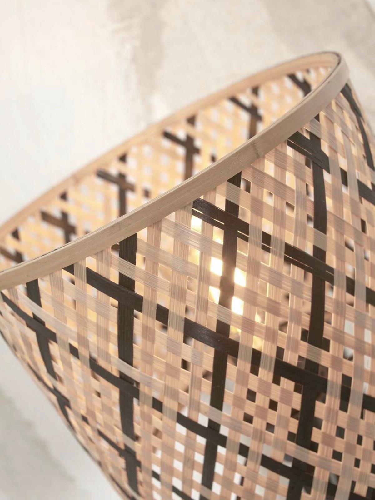 Wandleuchte Java/W1/N/1815/Bn - Naturfarben, Trend (30/22/52cm) - Good & Mojo