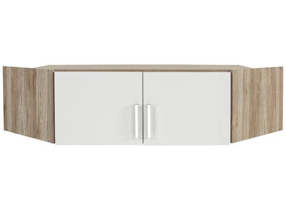Aufsatzschrank zu Eckschrank Wien - Eichefarben/Weiß, KONVENTIONELL, Holzwerkstoff (120/39/54cm) Aufsatzschrank zu Eckschrank Wien - Eichefarben/Weiß, KONVENTIONELL, Holzwerkstoff (120/39/54cm)
