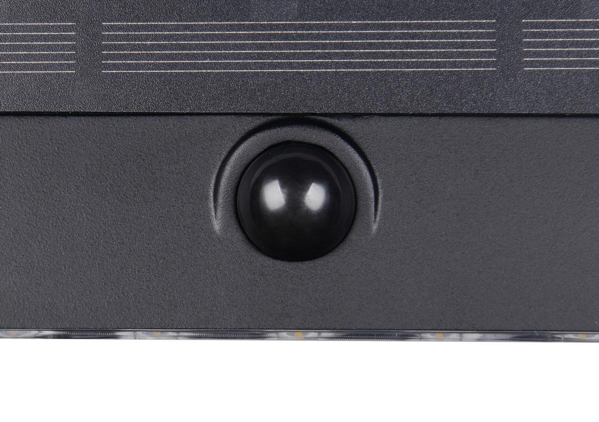 Außenwandleuchte Alvorada Schwarz B: 16 Cm - Schwarz, KONVENTIONELL, Kunststoff (15/16/5cm)