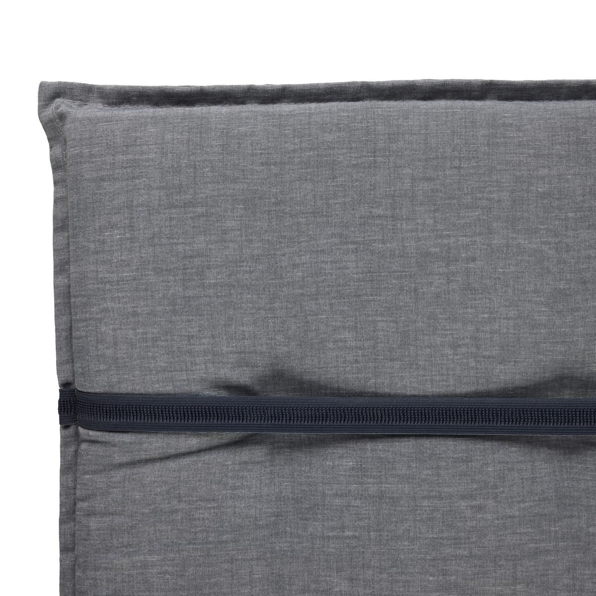 PODLOŽKA NA ŽIDLI GENF 2 - šedá, Basics, textil (120/48/5cm) - Mömax