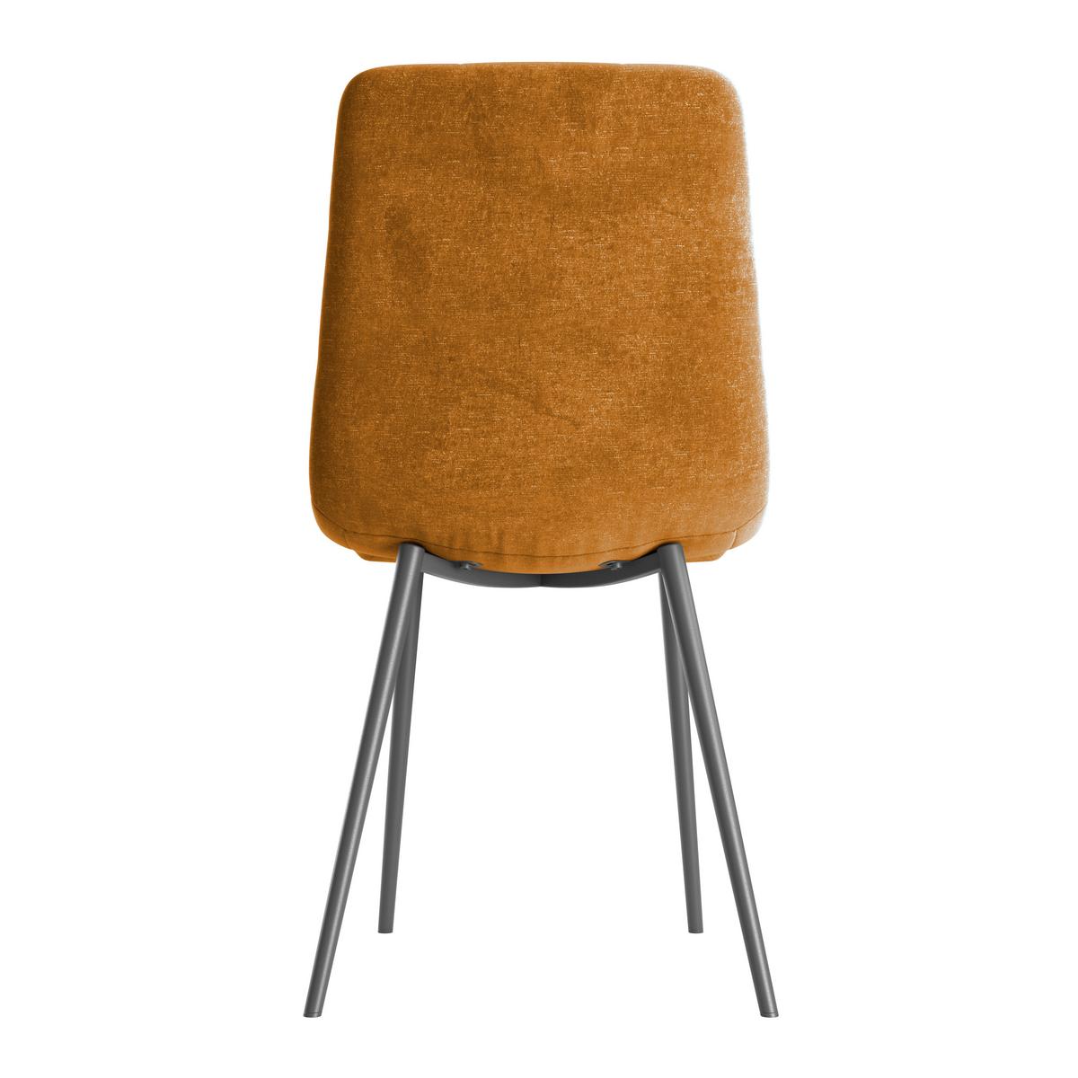 ČTYŘNOHÁ ŽIDLE LECH - černá/barvy zlata, Konvenční, kov/dřevo (45/88/55cm)