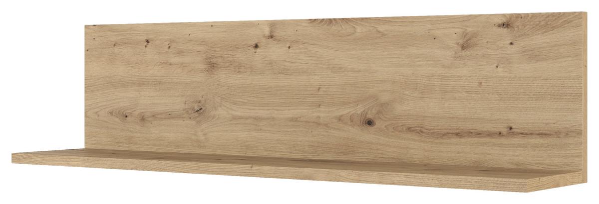 NÁSTĚNNÁ POLICE CARA WRL 100 - dub artisan, Konvenční, kompozitní dřevo (100/22,8/18,6cm) - FlexWell