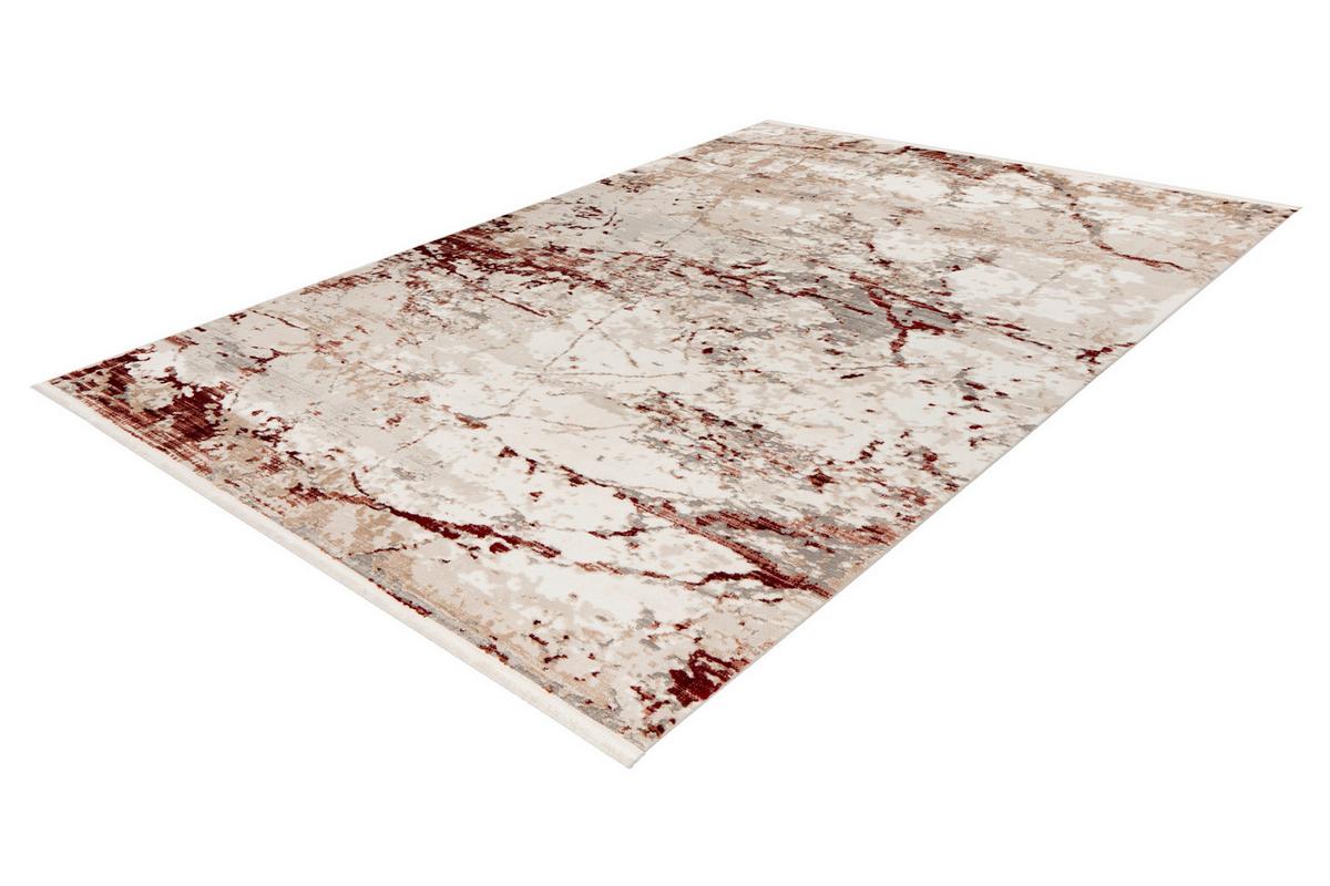 Flachwebteppich My Memphis 381 - Rot, Basics, Textil (240/330cm) - Obsession