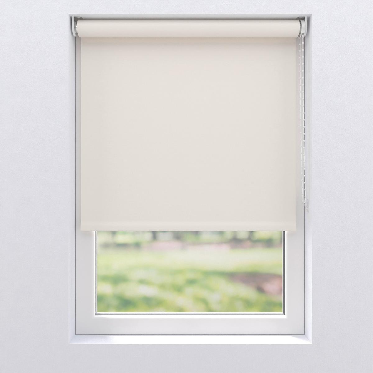 Verdunkelungsrollo 60x190 Cm Mit Kettenzug - Weiß, Basics, Textil (60/190cm)
