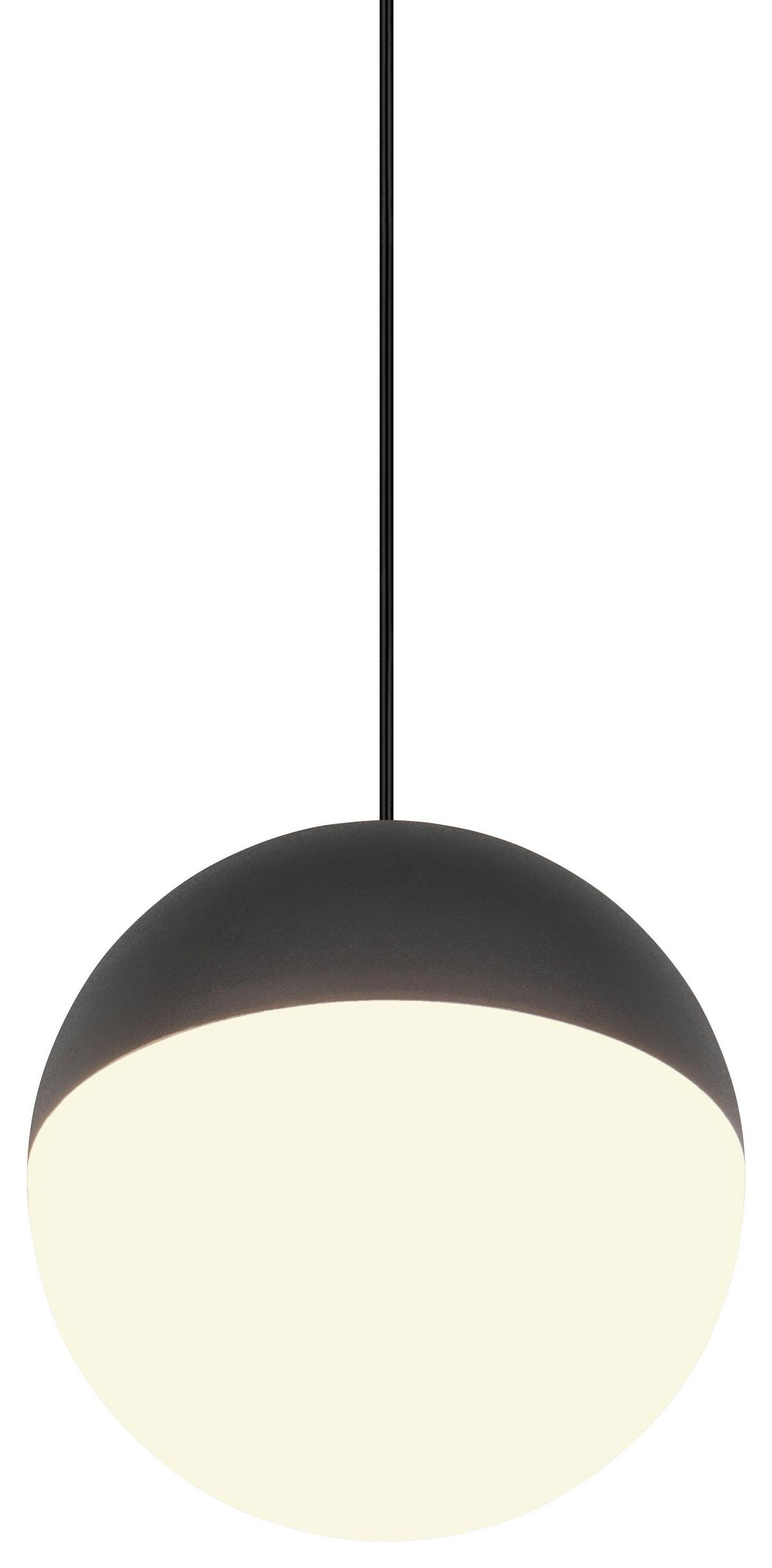 ZÁVĚSNÉ LED SVÍTIDLO SESTINE - bílá/černá, Moderní, kov/plast (11/150cm) - Mömax